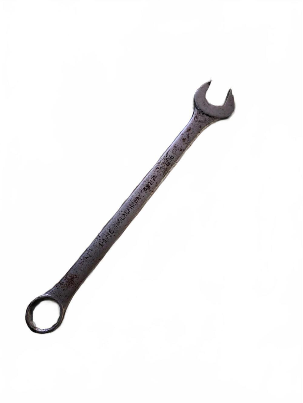 Vtg Blackhawk 7/16 Combination Wrench